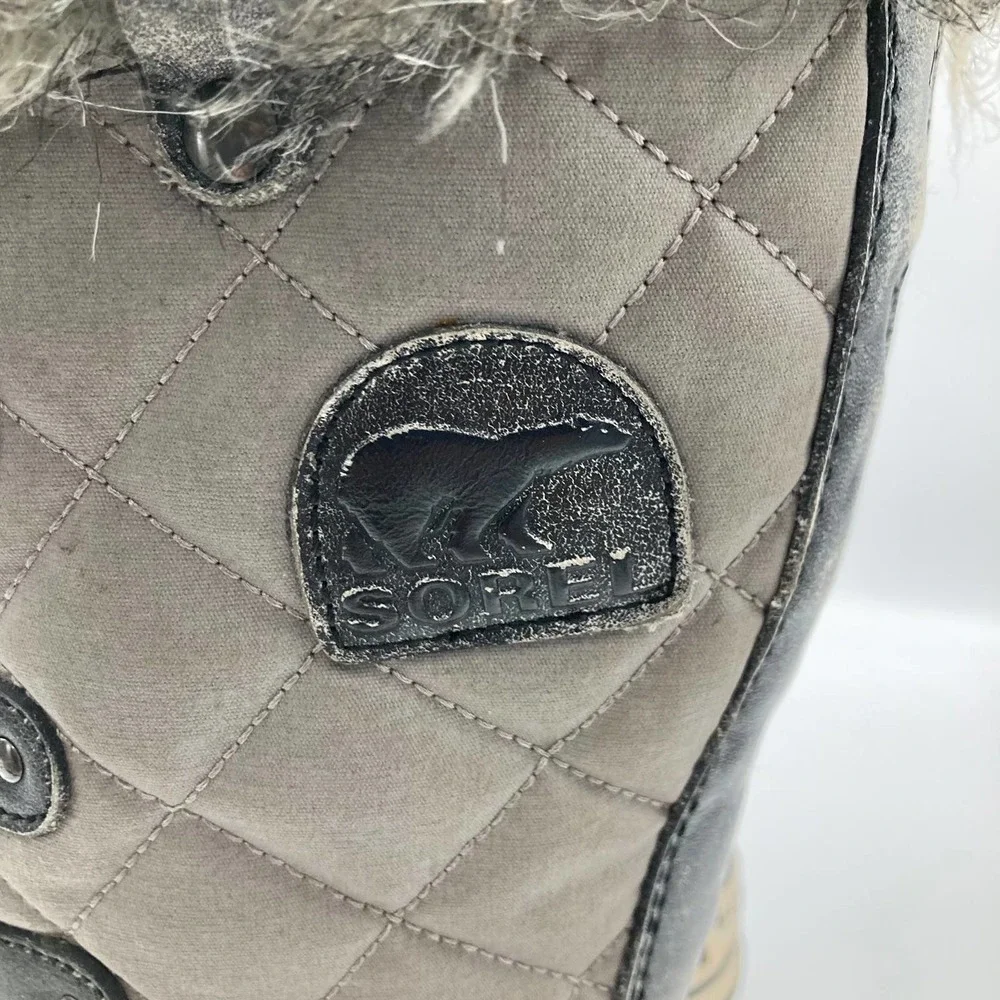 Sorel Tofino Distressed Waterproof Fur Winter Boot